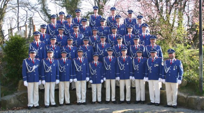 Gruppenfoto der Ehrengarde Marienfeld
